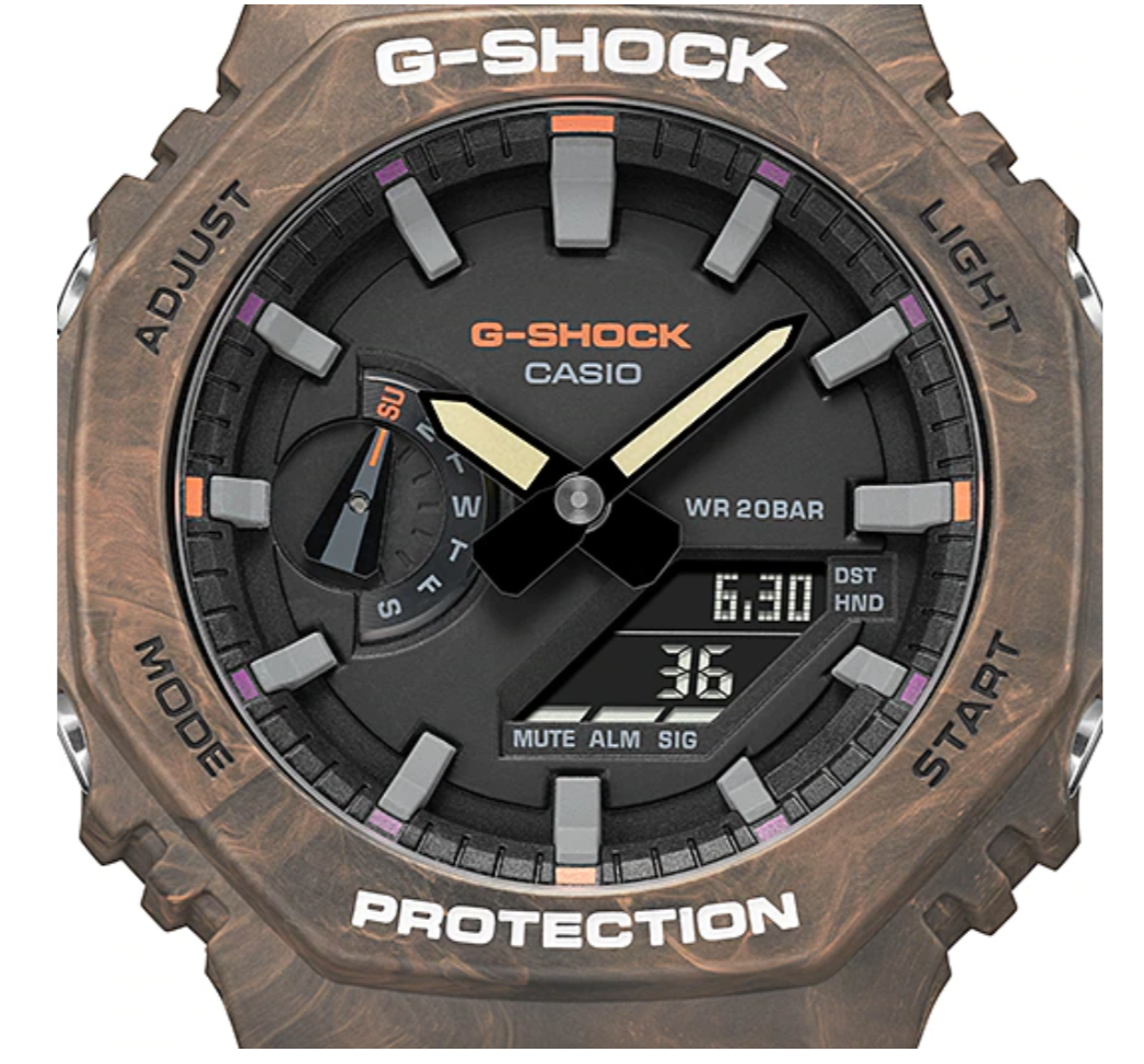 CASIO G-SHOCK GA-2100FR-5ADR SPECIAL COLOUR MODELS BROWN WATCH