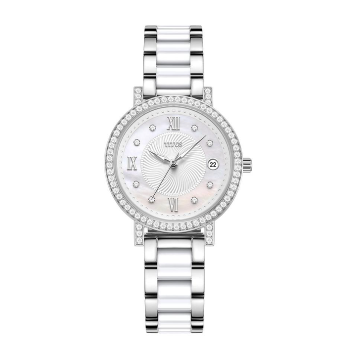 SOLVIL ET TITUS CHANDELIER W06-03191-001 3 HANDS DATE QUARTZ WOMEN WATCH