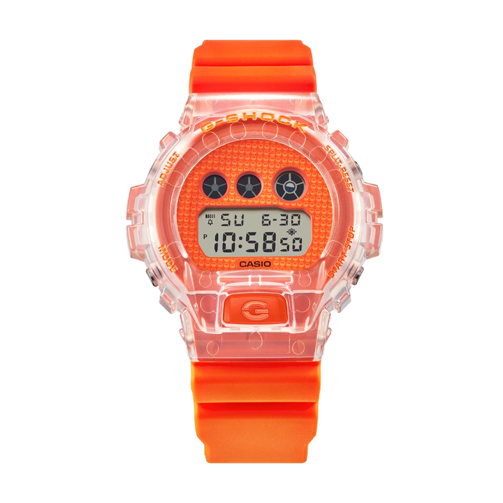 CASIO G-SHOCK DW-6900GL-4DR LUCKY DROP DIGITAL ORANGE WATCH