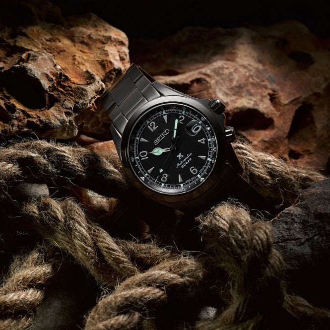 Seiko deals alpinist black